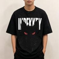 ราคา Sea Tee ใหม่ เสื้อยืดสีดำ Oversize คอกลม ลายกากเพชรวิ้งๆ ผ้าคอตตอนนุ่มใส่สบาย แมตช์ง่ายได้ทุกชุด HRHCBPHNKO CAT (40529947319)