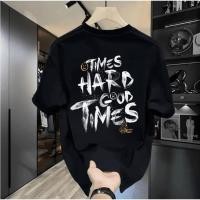 ราคา COD T shirt oversize เสื้อผู้ชาย Cotton100 เสื้อยืด แฟชั่น แนวสตรีท แขนสั้น GOOD TIMES เสื้อวิ่ง เสื้อยืดคอกลม (28134584300)