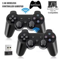 ราคา 2 ชิ้น 2 4 Ghz Wireless Gamepad PC Controller เกม Stick GD10 M8 คอนโซลจอยสติ๊กสําหรับ Android TV (43204106084)
