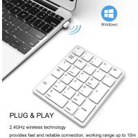 ราคา Jomaa คีย์บอร์ดตัวเลขไร้สาย 26 คีย์ 2 4 GHz 10 คีย์ USB (24566576060)
