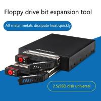 ราคา Cuy OImaster 2 Bays 2 5 นิ้ว HDD SSD ฮาร์ดไดรฟ์ Mobile Rack Backplane พร้อมสําหรับ (29383102295)