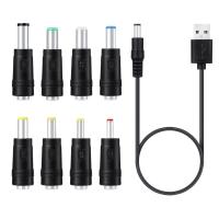 ราคา 8In1 5V Usb To Dc 5 5X2 1Mm 3 5Mm 4 0Mm 4 8Mm 6 4Mm 5 5X2 5Mm 6 3Mm สายชาร์จสําหรับลําโพงพัดลมหลอดไฟ Led (10210229753)