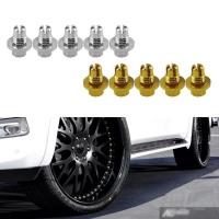 ราคา 10 ชิ้นรถ Gold Rivets ล้อขอบริมฝีปากเปลี่ยนถั่ว Universal Decors (56208973482)
