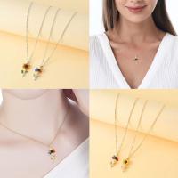 ราคา สร้อยคอจี้ดอกทานตะวัน Clavicle Chain สำหรับผู้หญิง (44907629826)