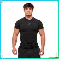 ราคา Gymshark Shark Fitness ONYX Series เสื้อผ้าออกกําลังกายกีฬารัดรูประบายอากาศยืดหยุ่น (49158269376)
