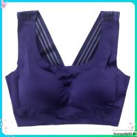 ราคา ชุดชั้นในสตรีไร้รอยต่อหลังสวยไร้รอยต่อเสื้อกล้ามกีฬาไร้โครงเหล็กไซส์ใหญ่สำหรับสาวอวบบางกันกระแทกนอนหน้าอกใหญ่ (43479969044)