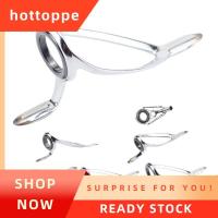ราคา hottoppe ชุดซ่อมคันเบ็ดตกปลา ชุดซ่อมปลายคันเบ็ดหมุนหล่อ ไกด์คันเบ็ด เปลี่ยนชุดแหวนเซรามิก เหล็ก (24509160450)