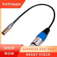 ราคา hottoppeREXLIS 1FT Mini XLR Male to XLR Female Adapter Cable 3 Pin Mini XLR to XLR Video Cable สําหรับกล้อง BMPCC 4K BMPCC 6K (56304980235)