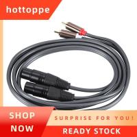ราคา hottoppeDual หญิง Xlr ถึงสาย Heavy Duty 2 Xlr หญิง 2 ชายแพทช์สาย Hifi สเตอริโอการเชื่อมต่อสายลวด (55004979338)