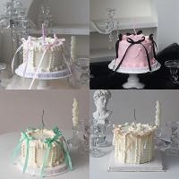 ราคา ริบบิ้น โบว์ริบบิ้น ตกแต่งเค้ก โบว์ DIY หน้ากว้าง1cm ยาว91m ม้วนใหญ่ (43153115094)