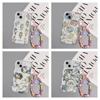 ราคา SAMSUNG Mofusand Shark Cat ChainสําหรับSamsung Galaxy S25 S24 S23 Ultra S22 S21 S20 S8 S9 Plus S24 FE Waveด้านข้างฝาครอบใส (57458754502)