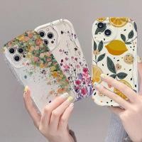 ราคา ฤดูร้อนมะนาวดอกไม้สําหรับIphone 6 6S 7 8 Plus XR X XS Max 11 12 13 14 Pro Max 6 7 8 7Plus 8Plus 11Pro 12Pro 13Pro TPUเคสโทรศัพท์ใส (43028020502)