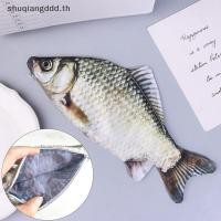 ราคา Sqth Crucian Carp Pen Bag รูปร่างปลาที่สมจริง Make up Pouch Pen Pencil Case With Zipper Back To School Pencil Pouch กระเป๋าดินสอ (24581051622)