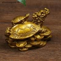 ราคา ตร ม 1ชิ้นทองฮวงจุ้ยเต่ามังกรเต่ารูปปั้นหุ่นเหรียญเงินความมั่งคั่งโชค (25579554726)