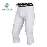 ราคา Man Fashion Mens Running Sport Tights Pants Basketball Cropped Compression Leggings Gym Fitness Sportswear For Male Athletic (26536857237)