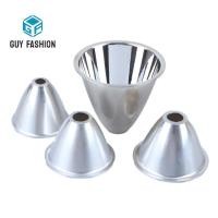 ราคา Man แฟชั่น 1PC 41 มม 46 50 60 มม ไฟฉาย LED อลูมิเนียม Reflector คอนเดนเซอร์ถ้วยสะท้อนหมวกสําหรับ 10W 5W 3W DIY T C8 COB LED (47509006229)