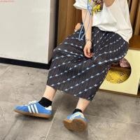 ราคา เสื้อผ้าจีบจีบจีบ Retro Geometric พิมพ์จีบกระโปรงผู้หญิงฤดูร้อนเอวสูงแฟชั่น Slimmer ดู All Match ตรงกระโปรงยาวปานกลางผู้หญิง Elegant (42929768981)
