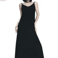 ราคา Plus Size เดรสสาวอวบ ไซส์ใหญ่ ผู้หญิง เดรสไปทะเล สาวอวบ เดรสยาว สายเดี่ยว คอเหลี่ยม อัดพลีท สีพื้น ฤดูร้อน เกาหลี แฟชั่น Oversize พลัสไซส์ สาว อวบอ้วน ใส่ได้ (54708451711)