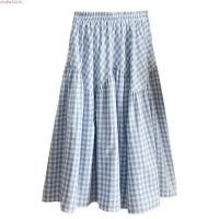 ราคา กระโปรงลายสก๊อตสำหรับผู้หญิง สไตล์เกาหลี girlish มีเอวสูงและรายละเอียด ruffles splicing (54008371359)