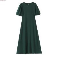 ราคา LLady MADE Kloset เดรสคอเหลี่ยม แขนตุ๊กตา ชุดยาวสีเขียว 1 เดรสสวย เดรสออกงาน ใส่ทำงาน เดรสคอเหลี่ยมสวย LM021 (44608941469)