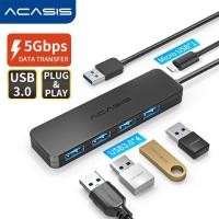 ราคา Acasis USB3 0 USB2 0 4 พอร์ต USB HUB Splitter สวิทช์พร้อม Micro USB อินเตอร์เฟซอะแดปเตอร์ไฟ สําหรับ PC แล็ปท็อป เครื่องอ่านชาร์จพอร์ตการถ่ายโอนความเร็วสูงถึง 5Gbps ส่ง Wi Fi จากไทย (3735339387)