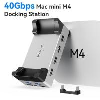ราคา ACASIS Mac Mini M4 Dock Stand 40Gpbs 8 IN 1 Docking Station USB C Hub 2xDP SD TF 3 0 3xUSB A 3 2 M 2 NVME SSD Enclosure ใช้งานร่วมกับ Thunderbolt 4 3 (49602019658)