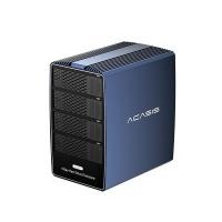 ราคา ACASIS SAS SATA เป็นอะแดปเตอร์ USB 3 0 2 5 3 5 นิ้วภายนอก SAS 4 Bay Enclosure พร้อม USB C ถึง USB A C สาย HDD SSD Enclosure พร้อมอะแดปเตอร์ไฟ 12 V 8A รองรับสูงสุด 18TB EC 5351 (24296254842)