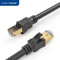 ราคา Acasis Cat8 สายเคเบิลเครือข่ายอีเธอร์เน็ต 40 Gbps 2000Mhz (5957376329)
