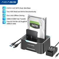 ราคา Acasis ฐานฮาร์ดดิสก์ 2 5 3 5 นิ้วแล็ปท็อปเดสก์ท็อป SATA พอร์ตอนุกรม SSD โซลิดสเตตมือถือ Mechanical dual disk ภายนอกฮาร์ดดิสก์ภายนอกกล่องเครื่องถ่ายเอกสาร EC 6104 (29379418158)