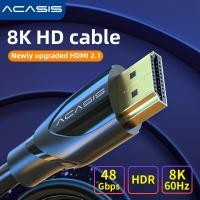 ราคา Acasis สาย HDMI 8K HDMI 2 0 ชายหญิงอะแดปเตอร์ HDMI ความเร็วสูง 3D สําหรับ Apple TV PS3 4 4 pro Nintendo Switch โปรเจคเตอร์ HDMI 1 2Meter (27906735219)