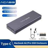 ราคา Acasis เคส USB C 3 2 SSD พร้อมอะแดปเตอร์ M 2 Nvme SSD สําหรับ Apple Flash SSDs 12 16 PIN MacBook Pro MacBook Air Mac Pro IMac และ Mac Mini จาก 2013 ไป 2017 (17532074952)
