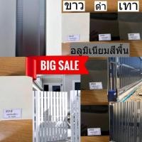 ราคา อลูมิเนียม หน้า4 นิ้ว อบสี พื้น ขาว เทา ดำ ระแนงรั้วอลูมิเนียม อลูมิเนียมทำรั้ว ระแนงบังตา น้ำหนักเบาแข็งแรง (22188316495)