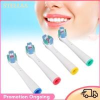 ราคา Stellaa หัวเปลี่ยนแปรงสีฟัน 4 ชิ้นแปรงไฟฟ้าทำความสะอาดที่มีประสิทธิภาพสำหรับ Oral B Braun D12 D10 (58058967397)