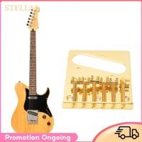 ราคา Stellaa Stellaa 6 อานกีตาร์ Bridge SINGLE COIL Pickup SLOT Standard Series Telecaster ASSEMBLY Pre Wired แผ่นควบคุมสำหรับกีตาร์ไฟฟ้าอะไหล่ ทอง (54108907843)