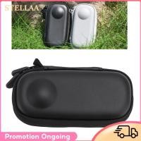 ราคา Stellaa GOWENIC กระเป๋าใส่กล้องสำหรับ Insta360 One X3 One X2 One X กระเป๋าเก็บป้องกันกล้องแอคชั่นแคมเมรา PU และกล่องป้องกันซับนุ่มพร้อม Carabiner สีดำ (53958958345)