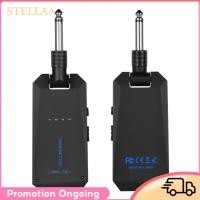 ราคา Stellaa Stellaa AM 5G ไร้สาย 5 8G ระบบกีตาร์เครื่องส่งสัญญาณและตัวรับสัญญาณเสียงแบบชาร์จไฟได้ ISM Band สำหรับกีตาร์เบสไฟฟ้าเครื่องขยายเสียงอุปกรณ์เสริม (49208952784)