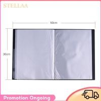 ราคา stellaa แผ่นเพลงแฟ้มคะแนนกระดาษเอกสารที่เก็บโฟลเดอร์พลาสติก A4 ขนาด 40 แพ็คเกจกระเป๋า (48658943469)
