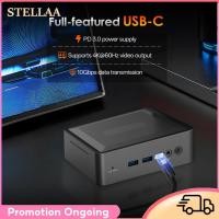 ราคา Stellaa มินิพีซี Wisoqu Ryzen 7 5825U 8 Core 16 เธรดสูงสุด 4 5GHz WiFi 6 5 2 Dual 4K Type C Triple Display พร้อมกราฟิก Radeon RX Vega ปลั๊ก US วิดีโอเกม (47458987186)
