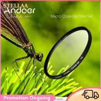 ราคา Stellaa Stellaa Andoer 52 มม Macro Close Up Filter ชุด 1 2 4 10 พร้อมกระเป๋าสำหรับ Nikon D7200 D5200 D3200 D3100 Canon Pentax DSLR (57358924788)