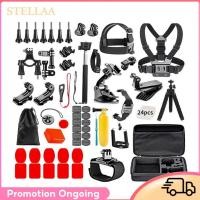 ราคา Stellaa Stellaa 84 in 1 Action กล้องอุปกรณ์เสริมชุดกีฬาชุดกระเป๋าถือสำหรับ GoPro HERO 12 11 10 9 และอื่นๆ (57308921049)