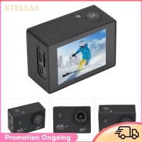ราคา Stellaa Stellaa Yoidesu Action กล้อง 4K 30fps กีฬาพร้อมเลนส์มุมกว้าง 140 องศา Ultra HD CAM 30M ใต้น้ำ (57057974096)