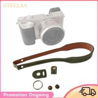 ราคา Stellaa Stellaa Universal สายรัดข้อมือกล้องหนังสังเคราะห์สำหรับสายรัดข้อมือเปลี่ยนสายกล้อง Canon Mirrorless (55308912103)