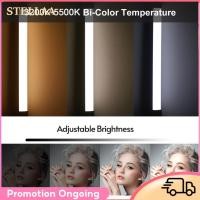 ราคา stellaa 20W RGB หลอดไฟ LED แท่งไฟพับได้ด้ามจับ LED 3200K 5500K อุณหภูมิสีหรี่แสงได้ 114 เม็ด 9 เอฟเฟกต์แสง Type C รองรับการควบคุมไร้สายด้วยรีโมท (50958942937)