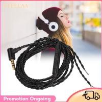 ราคา Stellaa Stellaa เปลี่ยนสายหูฟังอัพเกรดทองแดงพร้อมไมโครโฟนชุบทอง 3 5 มม ปลั๊กแอนด์เพลย์สำหรับหูฟัง (50308980772)