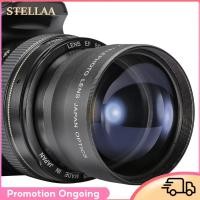 ราคา Stellaa 58 มม 2X ขยาย Universal Teleconverter เลนส์ Telephoto สำหรับอุปกรณ์เสริมกล้องพร้อมกระเป๋าเก็บของ (49708913406)