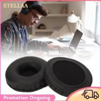ราคา Stellaa แผ่นรองหูฟังหนังเทียมสีดำทดแทนสากลสำหรับหูฟังขนาด 70 มม (46958989218)