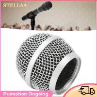 ราคา Stellaa Stellaa ไมโครโฟน Grille Ball Head สำหรับ PG58 BLX288 สแตนเลสตาข่ายย่าง Mic เปลี่ยนฝาครอบโฟมในตัวกรองหัว (45808352247)