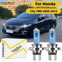 ราคา Fit สําหรับ Honda City TMO 2008 2014 ไฟหน้ารถหลอดไฟ Super White Halogen 800 ความสว่าง 100W 6000K 20000LM Plug N Play Canbus ไม่มีข้อผิดพลาด 2000 2006 รถ Headligh (41701126608)