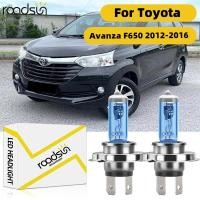 ราคา Fit สําหรับ Toyota Avanza F650 2012 2016 ไฟหน้ารถหลอดไฟ Super White ฮาโลเจน 800 ความสว่าง 100W 6000K 20000LM Plug N Play Canbus ไม่มีข้อผิดพลาด (29886452018)