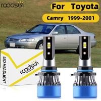 ราคา Fit สําหรับ Toyota Camry 1999 2001 ไฟหน้ารถหลอดไฟ Super White ฮาโลเจน 110W 800 ความสว่าง High Beam Low Beam 6000K 15000LM Plug N Play Canbus ไม่มีข้อผิดพลาด (57304965429)